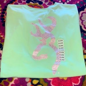 Lime green Browning T-Shirt